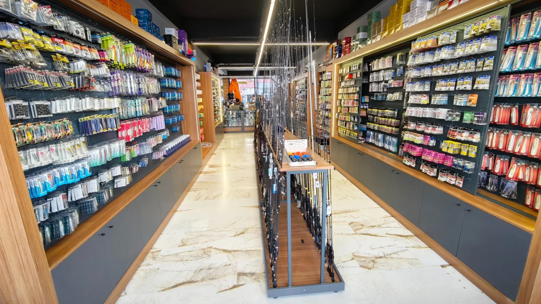 Foçalı Av fishing tackle showroom in İzmir, Turkiye