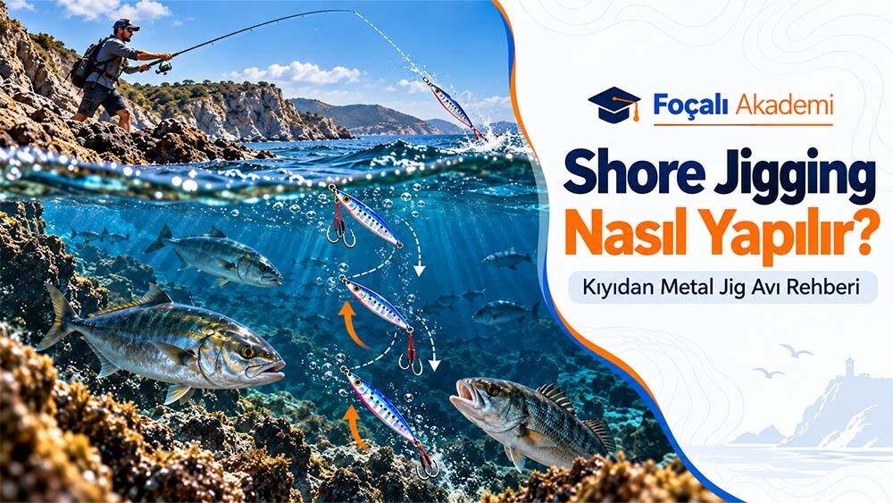 Shore Jigging Nasıl Yapılır? Kıyıdan Metal Jig Avı Rehberi