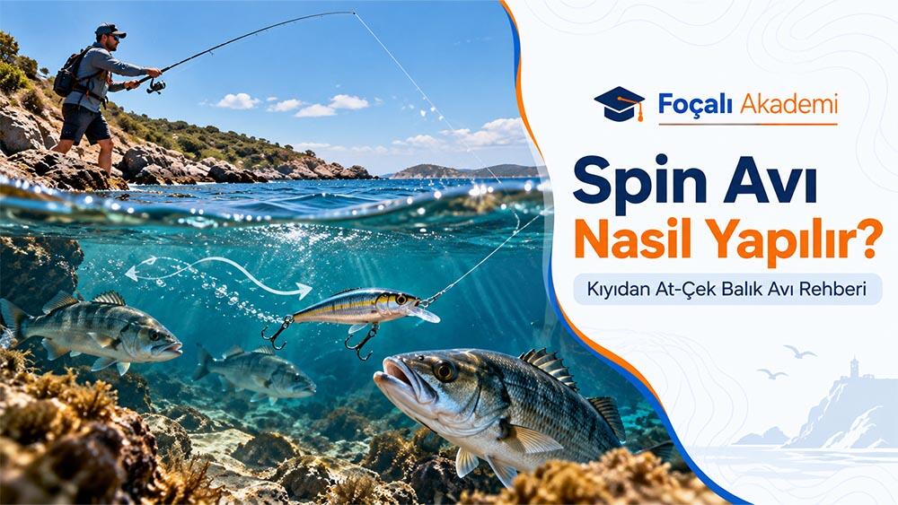 Spin Avı Nasıl Yapılır? Kıyıdan At-Çek Balık Avı Rehberi