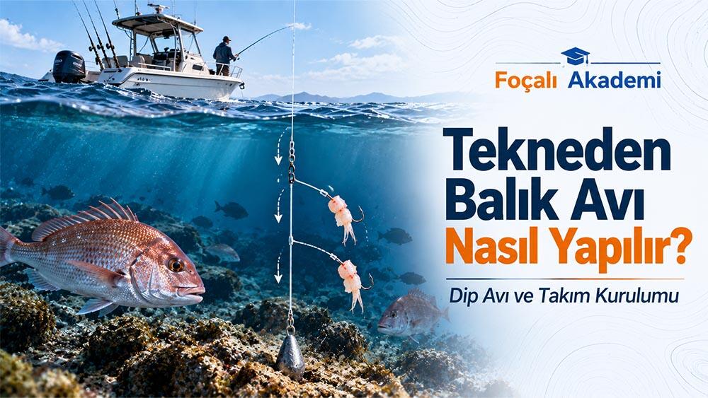Tekneden Balık Avı Nasıl Yapılır? Dip Avı ve Takım Kurulumu
