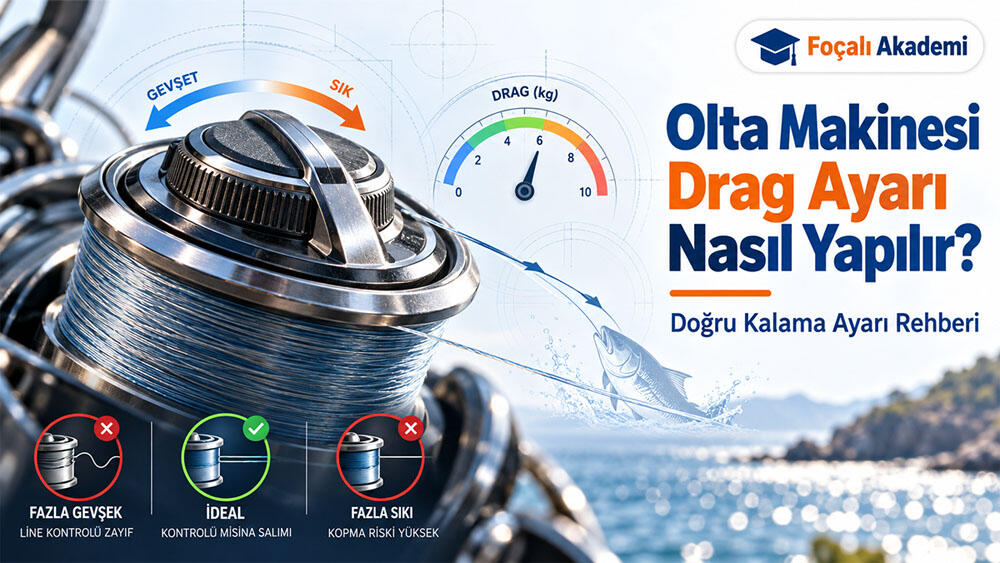 Olta Makinesi Drag Ayarı Nasıl Yapılır? Doğru Kalama Ayarı Rehberi
