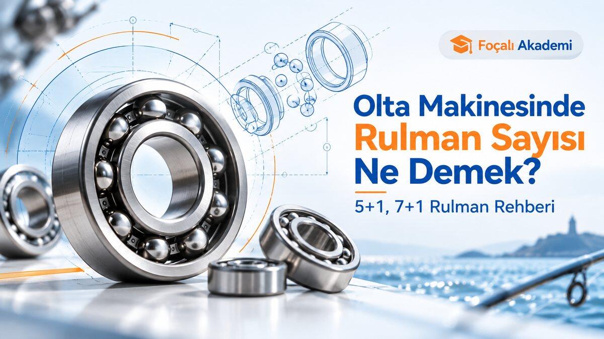 Olta Makinesinde Rulman Sayısı Ne Demek? 5+1, 7+1 Rulman Rehberi