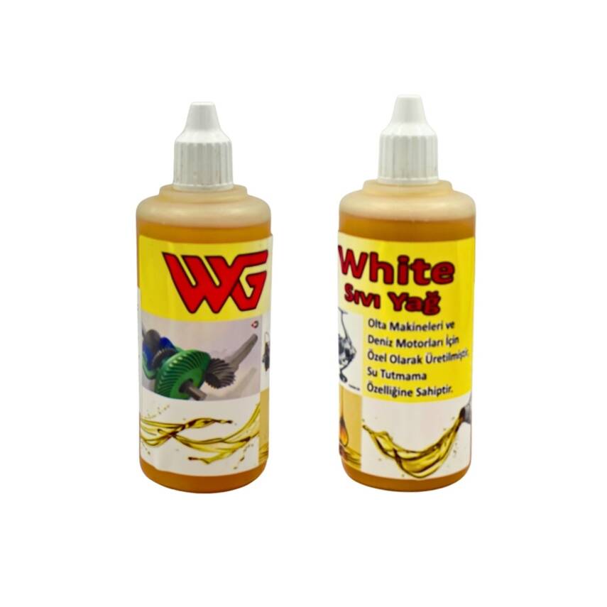 Albastar White Reel Oil Sıvı Olta Makinesi Bakım Yağı - 1