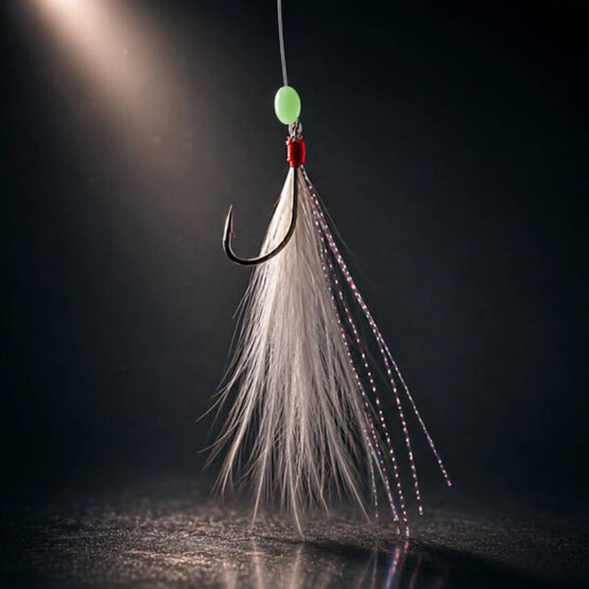 Alesta Bonito White Tinsel Rig X0270 Çapari - 1