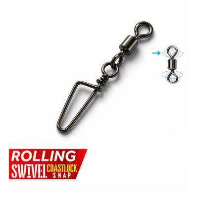 Alesta Coastlock Rolling Klipsli Fırdöndü