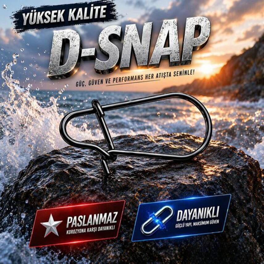 Alesta D-Snap Spin ve Lrf Klipsi - 3