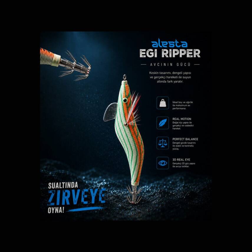 Alesta Egi Ripper WOG Kalamar Zokası - 3