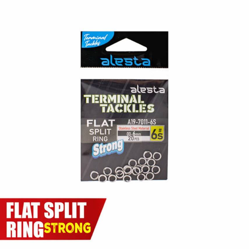 Alesta Flat Split Ring STRONG Suni Yem Halkası - 2