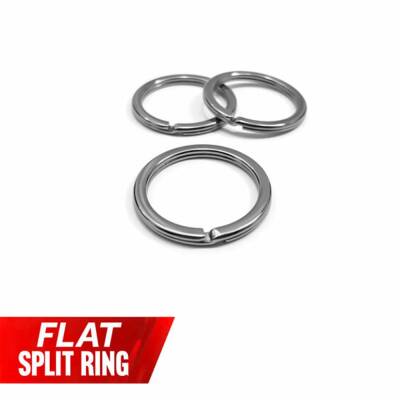 Alesta Flat Split Ring Suni Yem Halkası