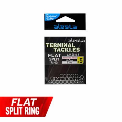 Alesta Flat Split Ring Suni Yem Halkası - 2
