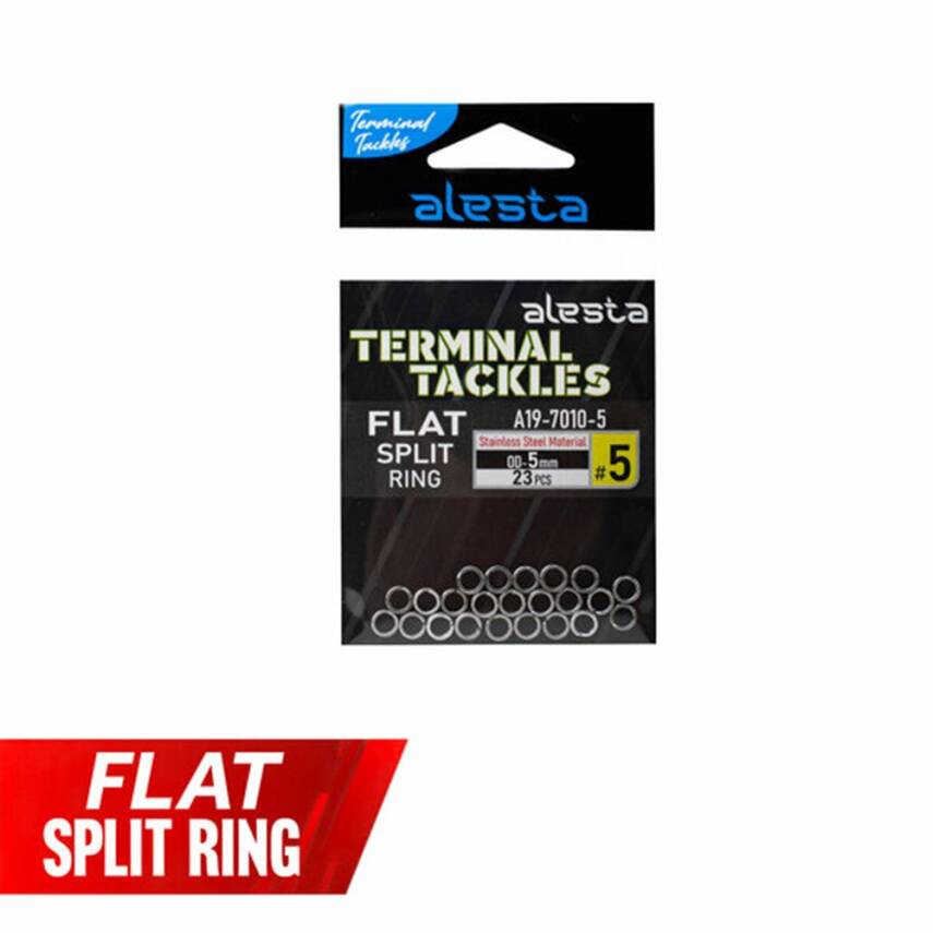 Alesta Flat Split Ring Suni Yem Halkası - 2