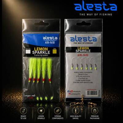 Alesta Lemon Sparkle Rig X0262 Çapari - 2