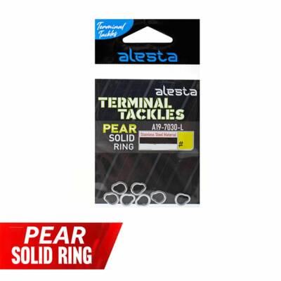 Alesta Pear Solid Ring Suni Yem Halkası - 2
