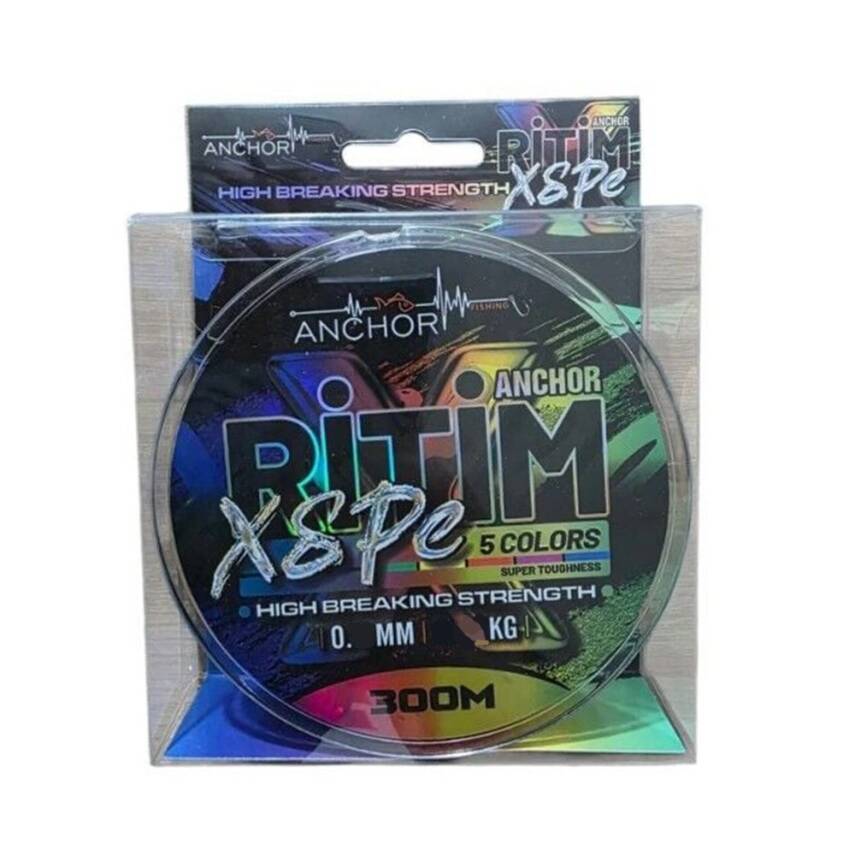 Anchor Ritim 8X Pe 300mt Multicolor PE İp Misina - 1