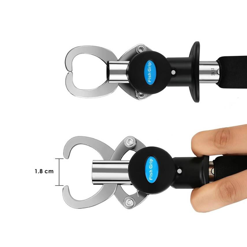 Bauer 24cm Fish Grip 15kg Tartılı Metreli Balık Tutucu  - 5