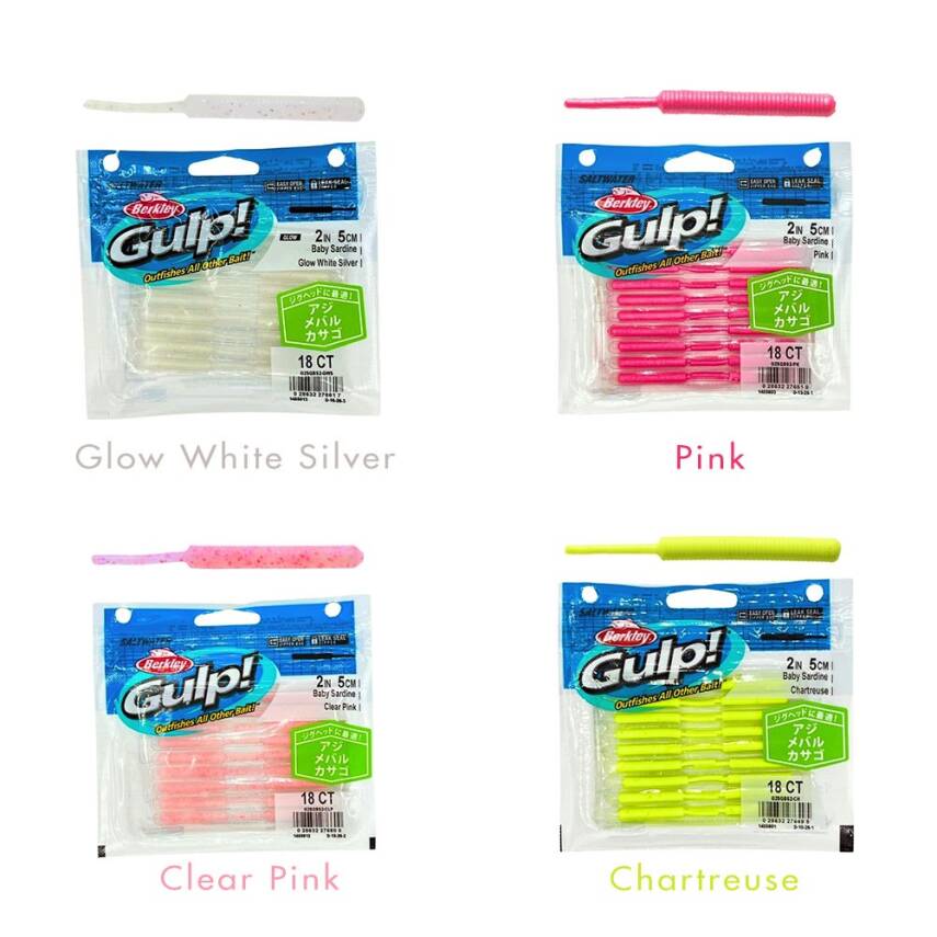Berkley Gulp SW Baby Sardine 5cm Lrf Silikon Yem - 1