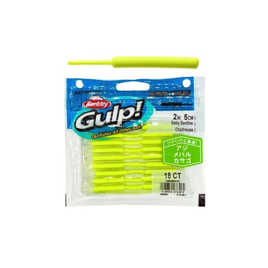 Berkley Gulp SW Baby Sardine 5cm Lrf Silikon Yem - 5