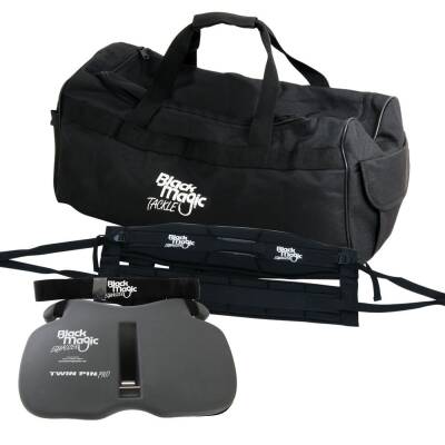 Black Magic Equalizer Twin Pin Pro Mücadele Kemer Set