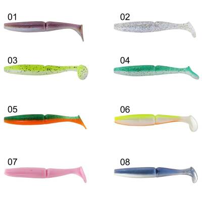 Captain 3516 Pukka Shad 9cm 7gr Silikon Yem