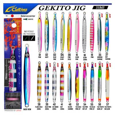 Owner Cultiva Gekito Jig 65gr 12.5cm Jig Yem
