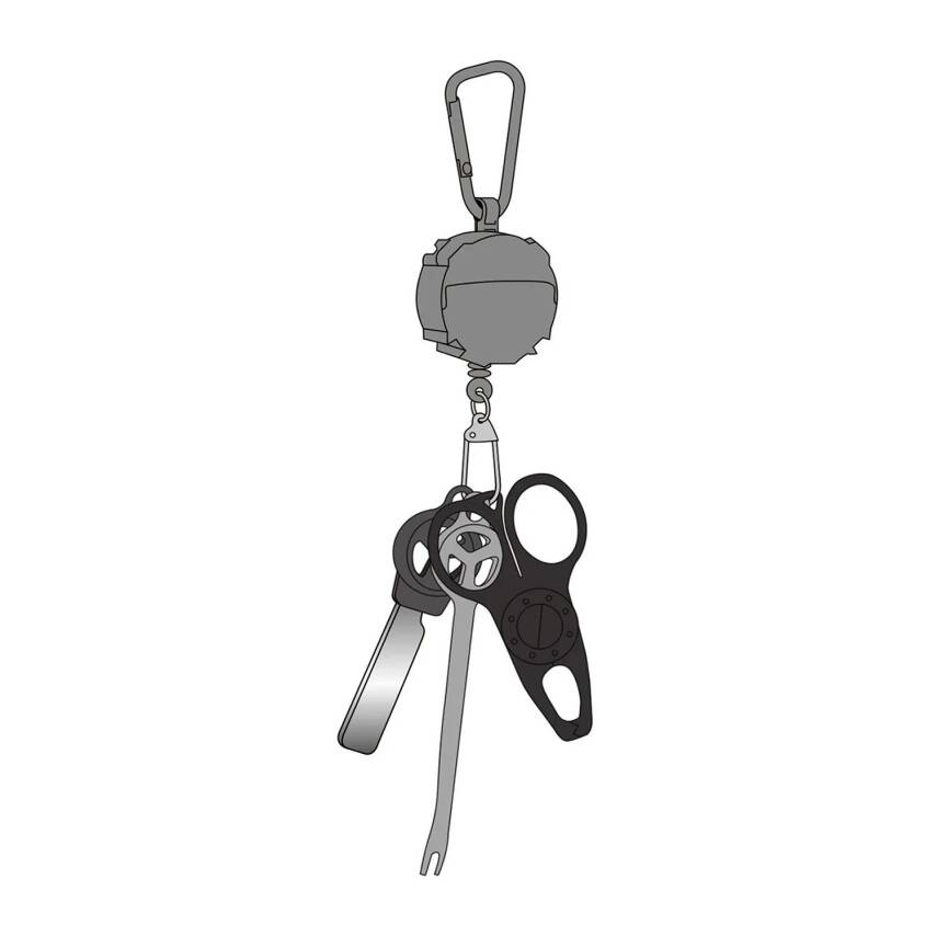 Daiichiseiko Clip On Reel Micro Case Uzatmalı Aksesuar Taşıyıcı - 2