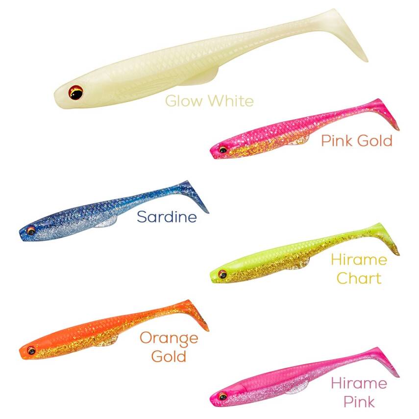 Daiwa Duckfin Shad FJ 9cm 7 Adet Silikon Yem - 1
