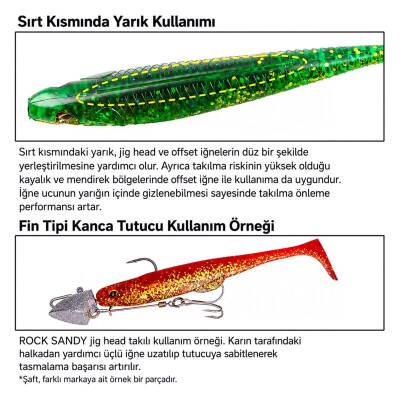 Daiwa Duckfin Shad FJ 9cm 7 Adet Silikon Yem - 4