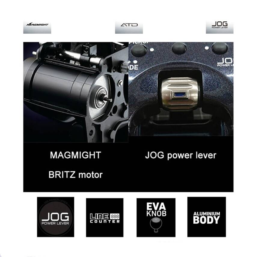 Daiwa Leobritz 23 200 JL Elektrikli Çıkrık Olta Makinesi (Sol El) - 5