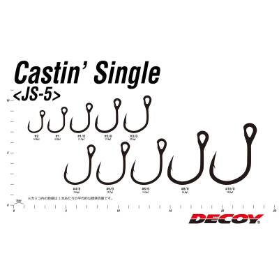 Decoy JS-5 Casting Single Suni Yem İğnesi - 3