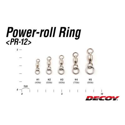 Decoy PR 12 Power Roll Ring Rulmanlı Split Halka - 3