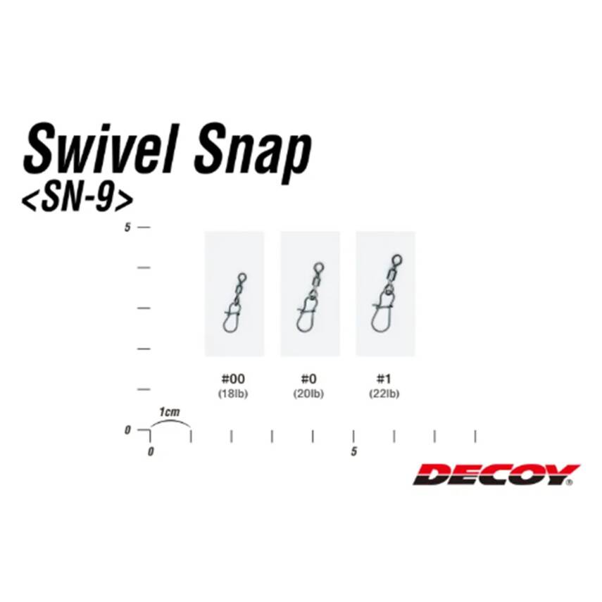 Decoy SN 9 Swivel Snap Fırdöndülü Klips - 3