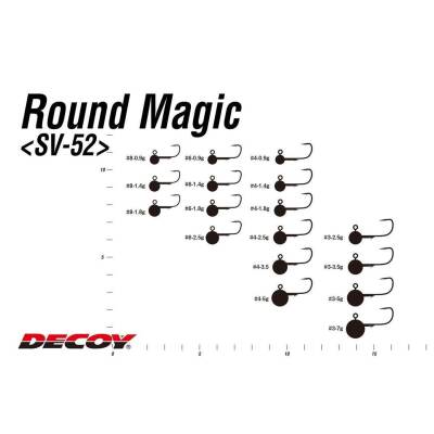Decoy SV 52 Round Magic LRF Jighead - 3