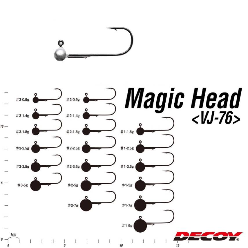 Decoy VJ 76 Magic Head LRF Jighead - 4