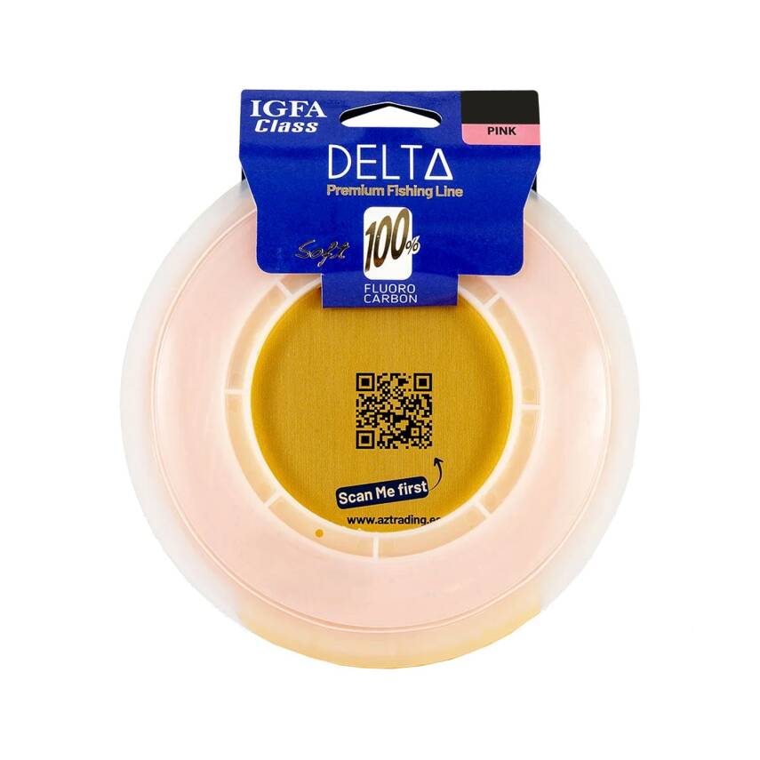 Delta IGFA Class Pink Soft Fluorocarbon Lider Misina - 1