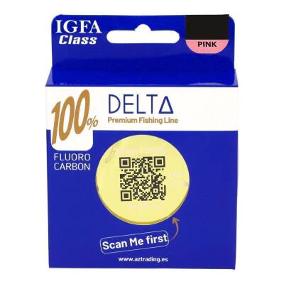 Delta IGFA Class Pink Soft Fluorocarbon Lider Misina - 2