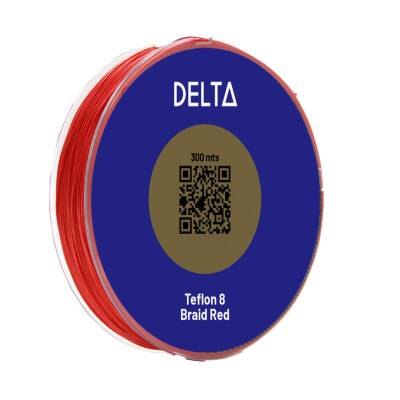 Delta Teflon X8 Braid Red 300m İp Misina