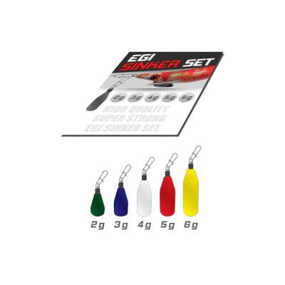 DTD Egi Sinker Set Kalamar Zokası Kurşun Seti