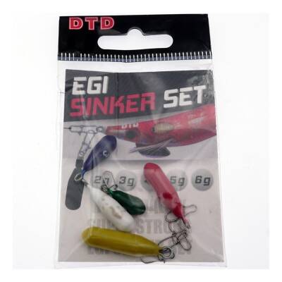DTD Egi Sinker Set Kalamar Zokası Kurşun Seti - 2