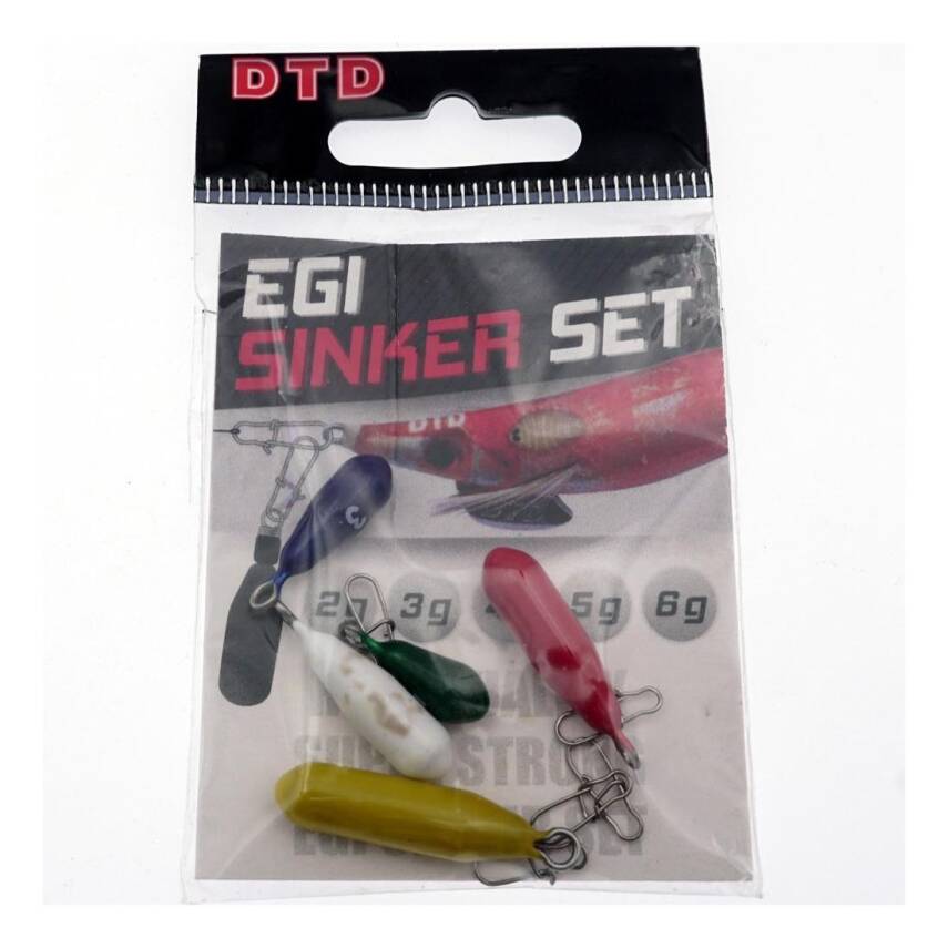 DTD Egi Sinker Set Kalamar Zokası Kurşun Seti - 2