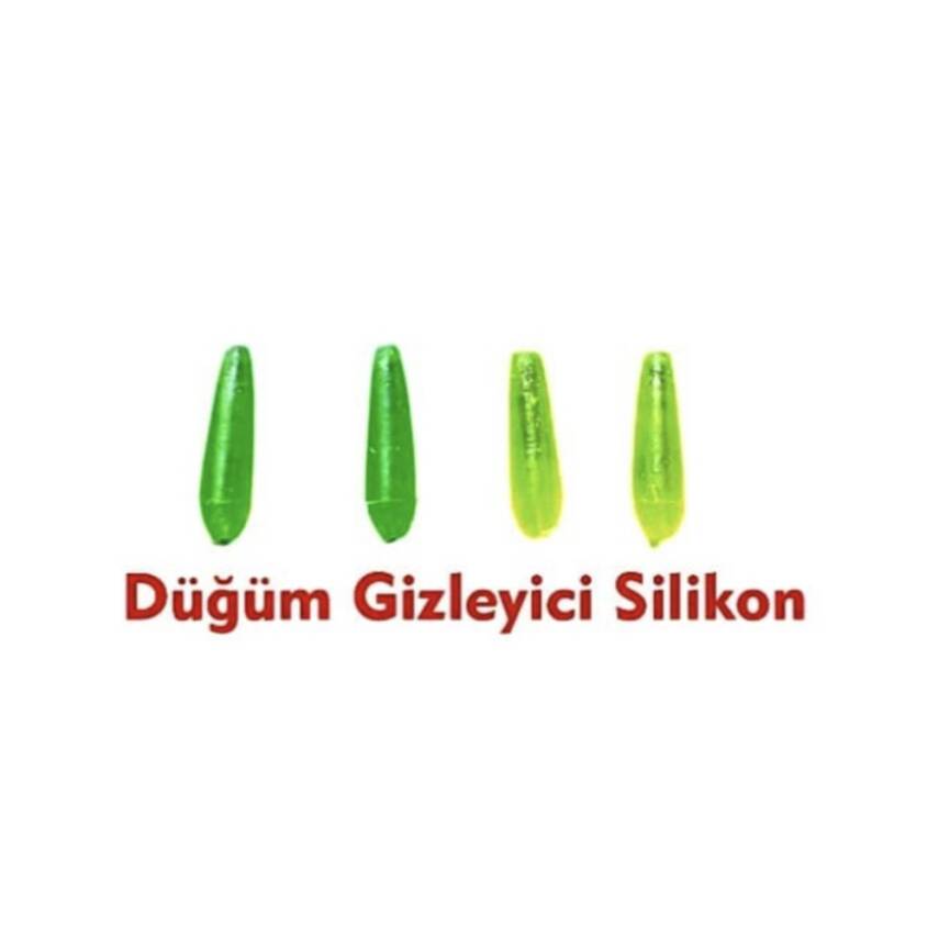Düğüm Gizleyici Silikon Yumuşak Boncuk (50 Adet) - 1