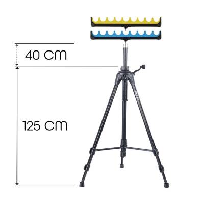 Effe HG284 Teleskobik Tripod 125cm 9 Yuvalı Olta Sehpası - 3