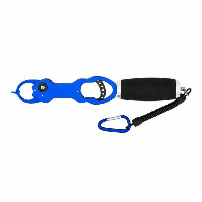Effe HG3567 Mavi Yaylı Karabinalı Balık Tutucu Gripper