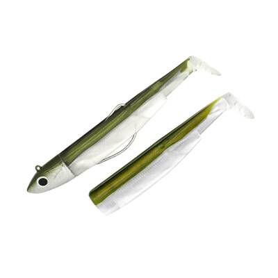 Fiiish Black Minnow No:5 Combo 160mm 60gr Kaki Silikon Yem