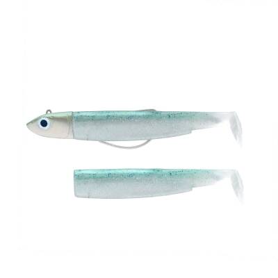 Fiiish Black Minnow No:3 Combo 120mm 25gr Green Glitter Silikon Yem - 2