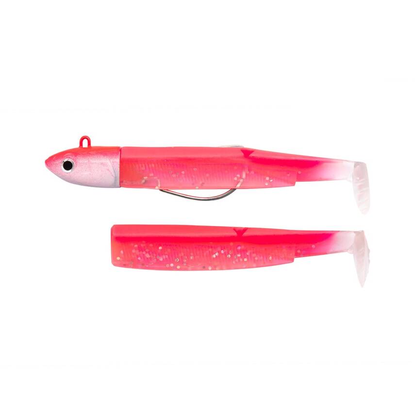 Fiiish Black Minnow No:3 Combo 120mm 37gr Fluo Pink Silikon Yem - 2