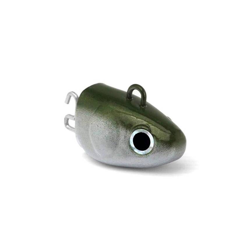 Fiiish Black Minnow No:4 Kafa Extra Deep 80gr Kaki Jighead - 2