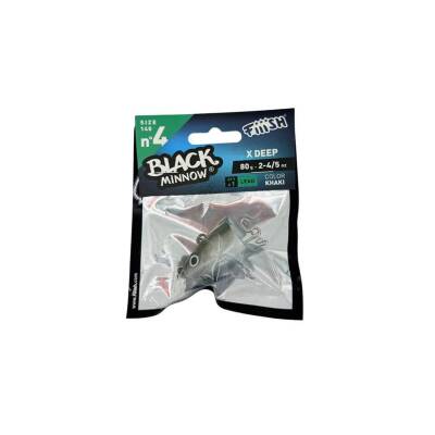 Fiiish Black Minnow No:4 Kafa Extra Deep 80gr Kaki Jighead - 3