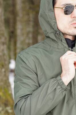 Fiyort Radoy Su Geçirmez Outdoor Yağmurluk Haki - 4