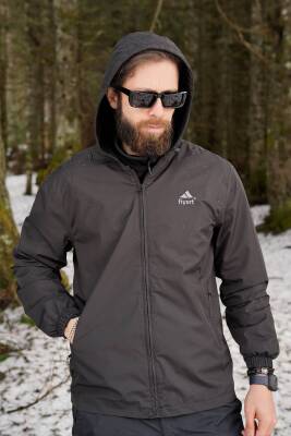 Fiyort Radoy Su Geçirmez Outdoor Yağmurluk Siyah - 2