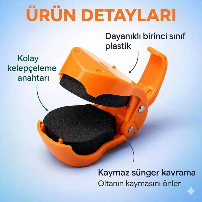 Foçalı 2 Adet Olta Kamışı Tutucu Klips - 2